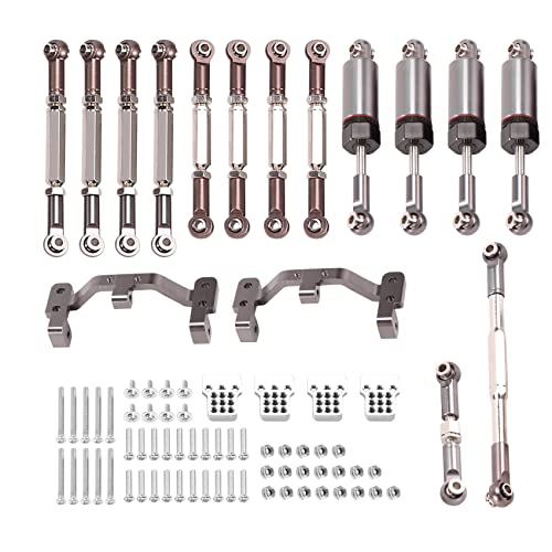 Lisher 1 Set Stoßdämpfer für Sitze, Zugstange, aus Metall, für Lenkstange aus Metall, für Auto-Niveau, C14 C24 C24-1 1/16 Fernbedienung, von Lisher