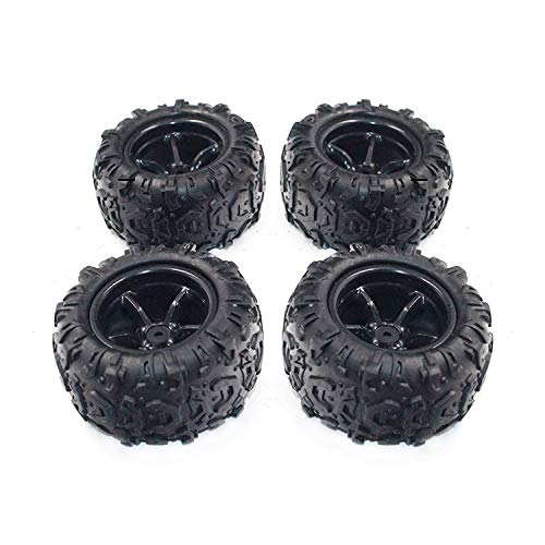 Lisher 4 Stück 9300-21 Reifen aus Gummi, RC, Rennwagen, Reifen 9300 And9302, 1/18 Zoll (1/18 cm), geeignet für RC-Auto von Lisher