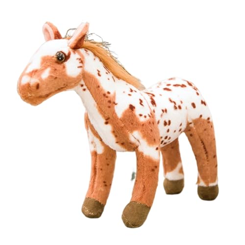 Lisher 50 cm, niedlich, Cartoon, Pferd, Plüschpuppe, Dekoration, Ornamente, Kinder, Kawaii, Spielzeug, einfach zu verwenden von Lisher