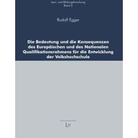 Egger, R: Bedeutung und die Konsequenzen von Lit Verlag