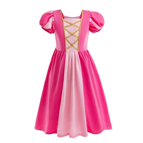 Lito Angels Dornröschen Prinzessin Aurora Kleid Kostüm Verkleidung für Kinder Mädchen Größe 2-3 Jahre 98 (Tag-Nummer 90) von Lito Angels