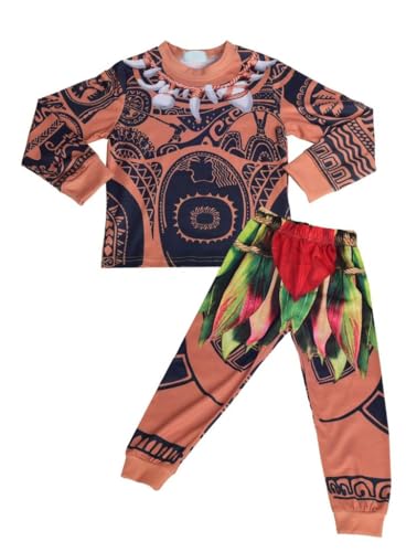 Lito Angels Kostüm Kleid Pyjama für Kleinkind Kinder Jungen Sweartshirt Hose Cosplay Verkleidung Schlafanzug Größe Gr. 2-3 Jahre 98 von Lito Angels