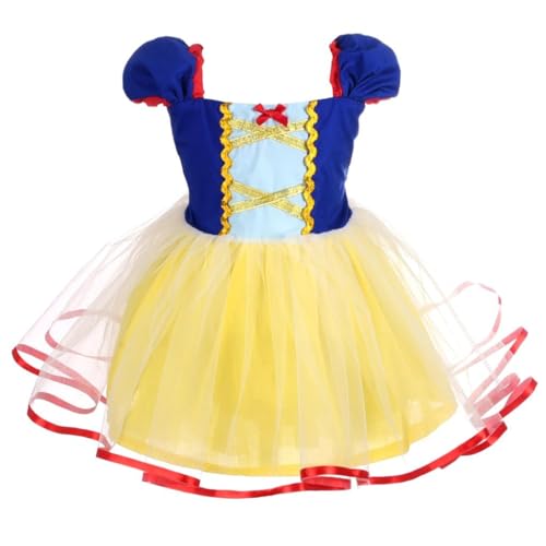 Lito Angels Prinzessin Schneewittchen Kleid für Kinder Mädchen, Party Kostüm Verkleidung Geburtstagskleid, Größe 6-7 Jahre 122 Lito Angels Prinzessin Schneewittchen Kleid für Kinder Mädchen, Party Kostüm Verkleidung Geburtstagskleid, Größe 6-7 Jahre 122 von Lito Angels