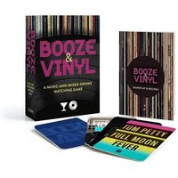 Booze & Vinyl: A Music-And-Mixed-Drinks Matching Game von Little, Brown and Company