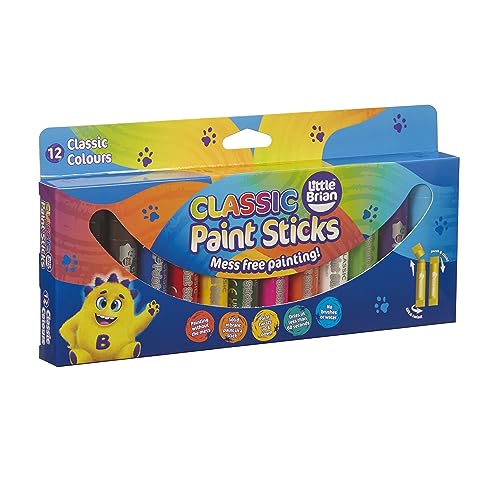 Kleiner Brian LBPS10CA12 Classic Paint Stick, sortierte Farben, Packung von 10 von Little Brian