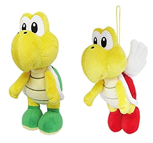 Little Buddy Set of 2 Super Mario All Star 1425 Koopa Troopa & 1590 Koopa Paratroopa Stuffed Plushes von Little Buddy