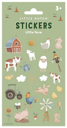 Little Dutch 100749 Aufkleber/Sticker - Little Farm von Little Dutch