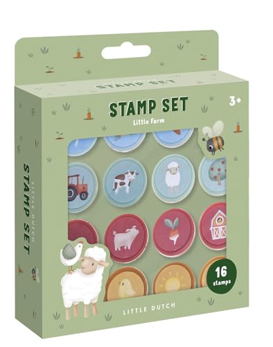 Little Dutch 126008 Stempelset - Little Farm von Little Dutch