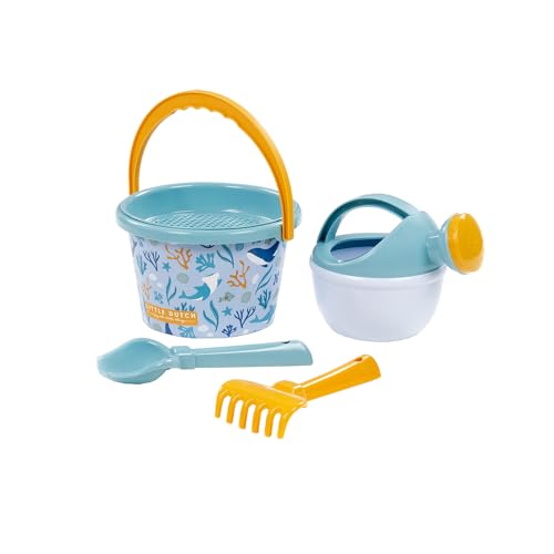 Little Dutch 2012312 Strandset Eimerset 5-teilig - Ocean Dreams blau von Little Dutch