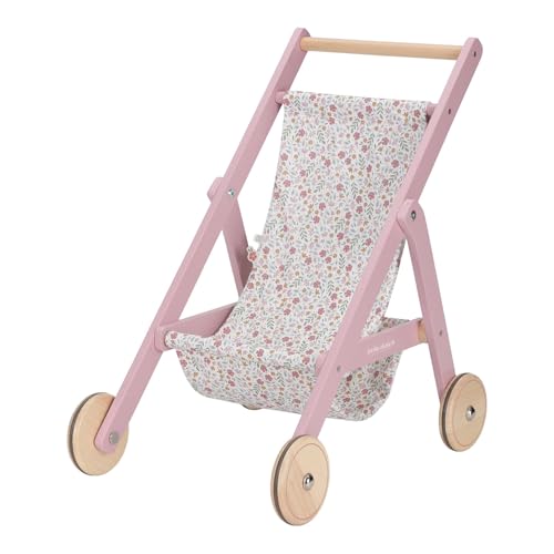Little Dutch 2518 Holz Puppenbuggy - rosa Little Dutch 2518 Holz Puppenbuggy - rosa von Little Dutch