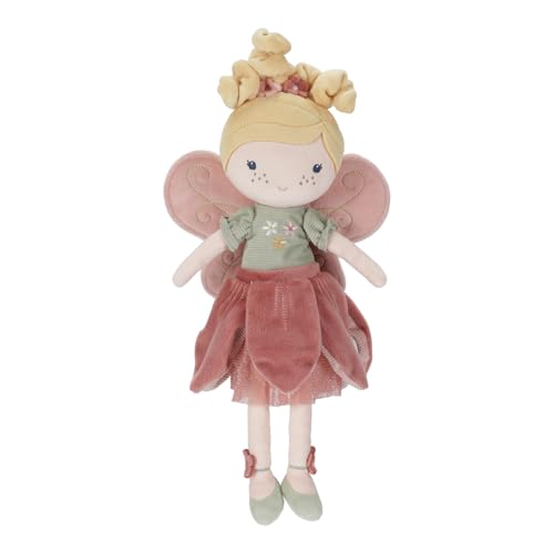 Little Dutch 4569 Stoffpuppe Kuschelpuppe Fee Mila - Fairy Garden (35 cm) von Little Dutch