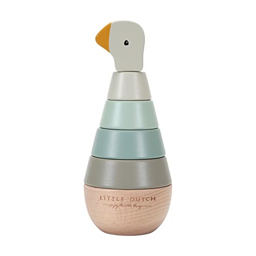 Little Dutch 7073 FSC Holz Ring Stapelturm - Little Goose Gans von Little Dutch