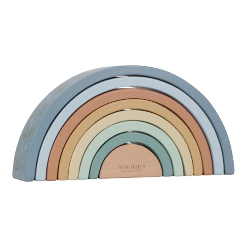 Little Dutch 7237 FSC Holz Regenbogen - Forest Friends blau von Little Dutch