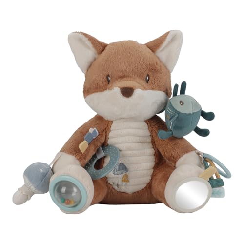 Little Dutch 8918 Activity Plüschtier Fuchs - Forest Friends (25 cm) von Little Dutch