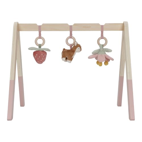 Little Dutch 9010 Holz Baby Gym Spieltrapez mit Stoff Anhängern - Fairy Garden Little Dutch 9010 Holz Baby Gym Spieltrapez mit Stoff Anhängern - Fairy Garden von Little Dutch