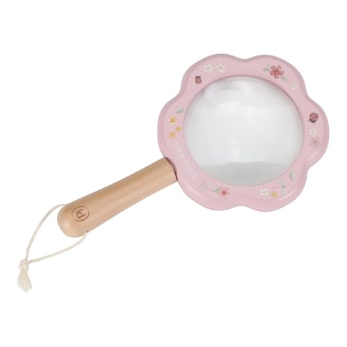 Little Dutch 9100 Holz Lupe für Kinder - Fairy Garden rosa von Little Dutch