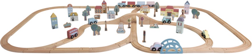 Little Dutch Bahnstrecke XXL Starter-Set von Little Dutch