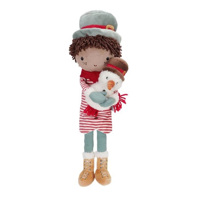 Little Dutch Cuddle Doll Christmas Jake - 35 cm. von Little Dutch