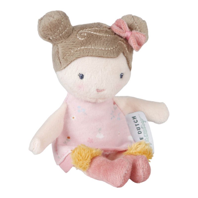 Little Dutch Cuddle Doll Rosa– 10 cm. von Little Dutch