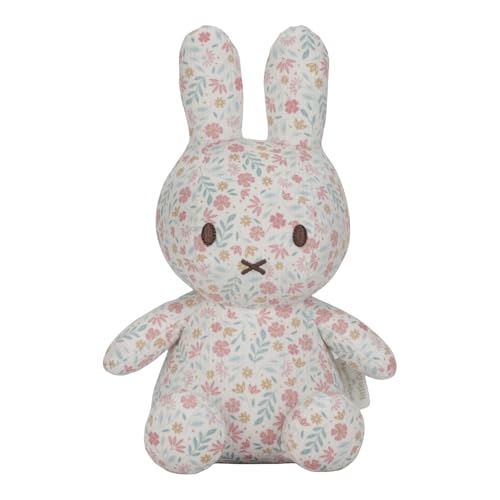 Little Dutch NIJN366 Kuscheltier/Stofftier Hase Miffy - Lucky Blossom All Over (20 cm) von Little Dutch