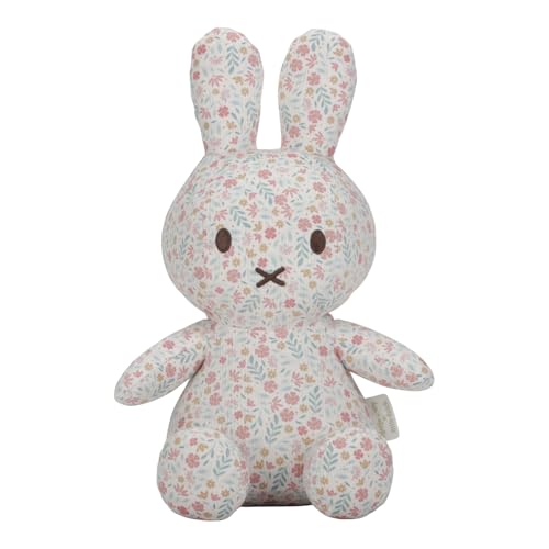 Little Dutch NIJN367 Kuscheltier/Stofftier Hase Miffy - Lucky Blossom All Over (30 cm) von Little Dutch