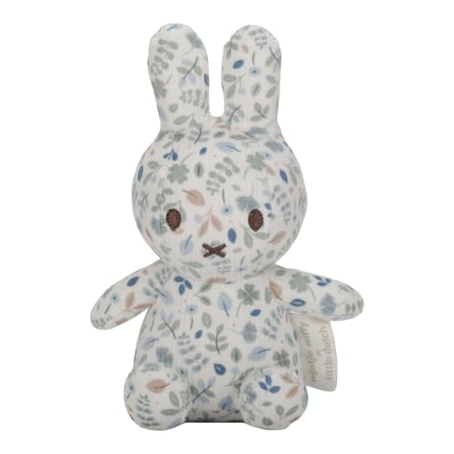 Little Dutch nijntje Miffy x NIJN450 Kuscheltier/Stofftier Hase Miffy - Lucky Leaves All Over (15 cm) von Little Dutch