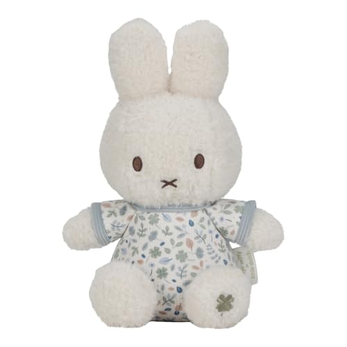 Little Dutch nijntje Miffy x NIJN451 Kuscheltier/Stofftier Hase Miffy - Lucky Leaves (20 cm) von Little Dutch