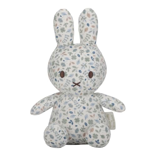 Little Dutch nijntje Miffy x NIJN466 Kuscheltier/Stofftier Hase Miffy - Lucky Leaves All Over (20 cm) von Little Dutch