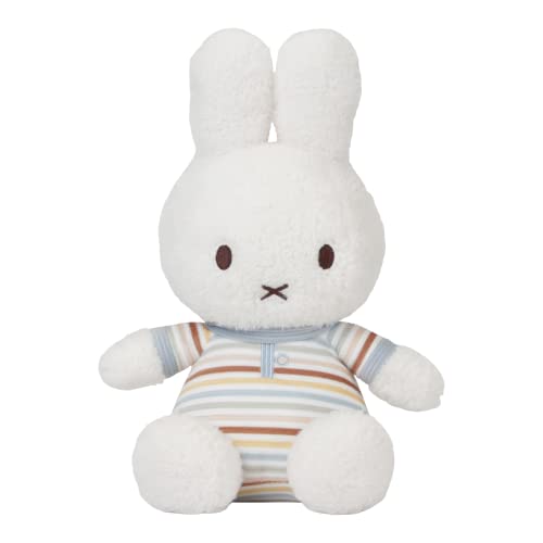 Little Dutch NIJN850 Kuscheltier/Stofftier Miffy Vintage Sunny Stripes (25 cm) von Little Dutch