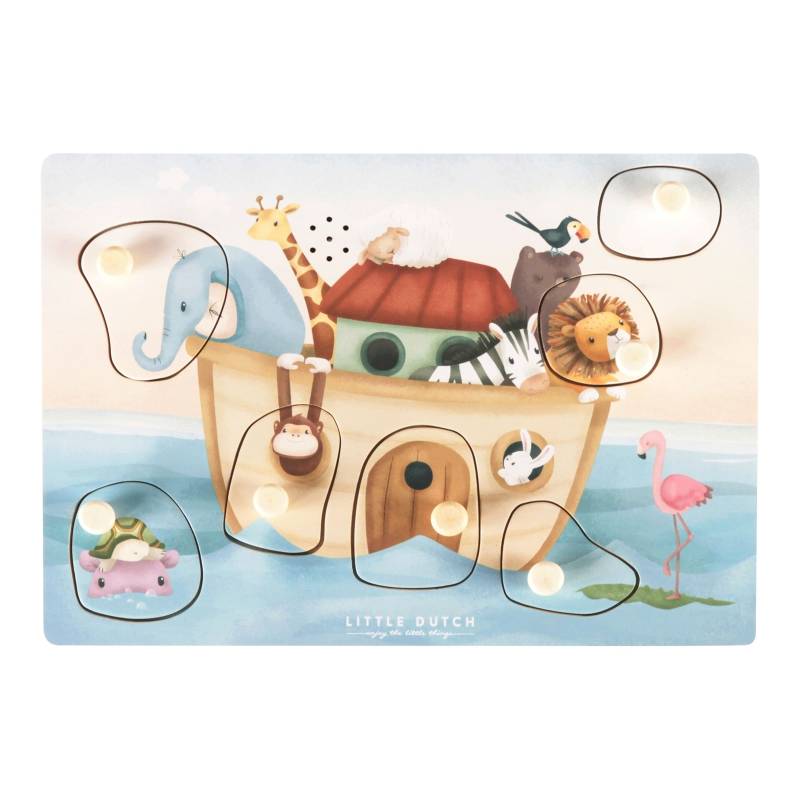 Little Dutch Sound-Greif-Puzzle Noah's Arche von Little Dutch