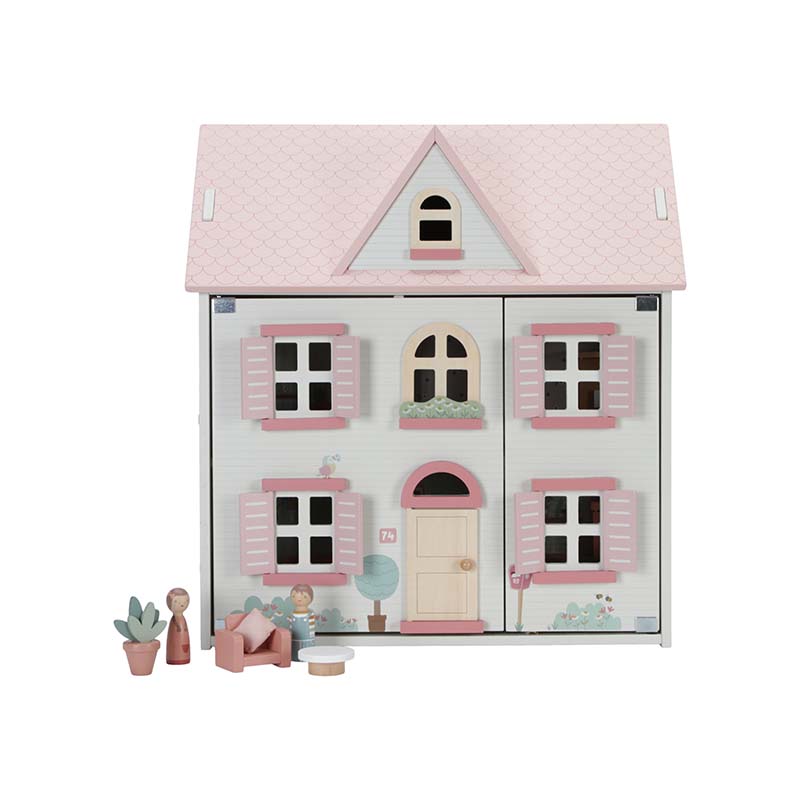 Little Dutch Wooden Doll House FSC von Little Dutch