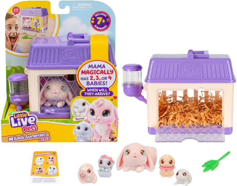 Little Live Pets Mama Surprise Minis Bunny Spielset von Little Live Pets