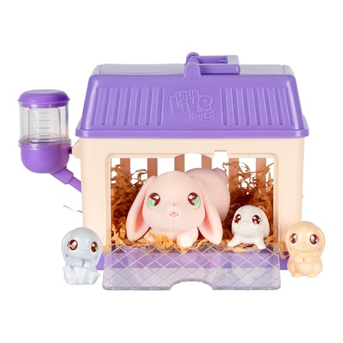 Little Live Pets – Mama Surprise Minis Häschen, Pflege deine Hamster- oder Häschen-Mama in ihrem Stall und heiße 2, 3 oder 4 Mini-Babys willkommenLittle Live Pets – Mama Surprise Minis Häschen von Little Live Pets