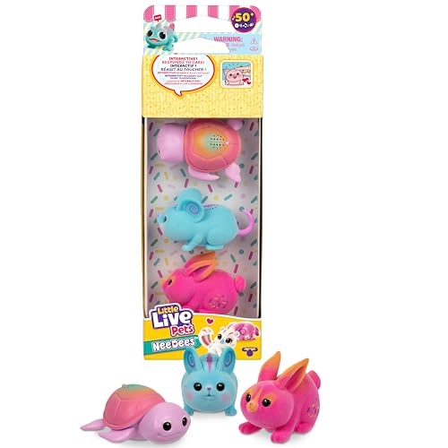 Little Live Pets NeeDees. Interaktives tragbares elektron. Tierchen, das auf Berührung reagiert. Erfülle Bedürfnisse, reagiere passend, sammle Punkte. 50+ Sounds & Reaktionen Sammle alle 13 NeeDees. Little Live Pets NeeDees. Interaktives tragbares elektron. Tierchen, das auf Berührung reagiert. Erfülle Bedürfnisse, reagiere passend, sammle Punkte. 50+ Sounds & Reaktionen Sammle alle 13 NeeDees. von Little Live Pets