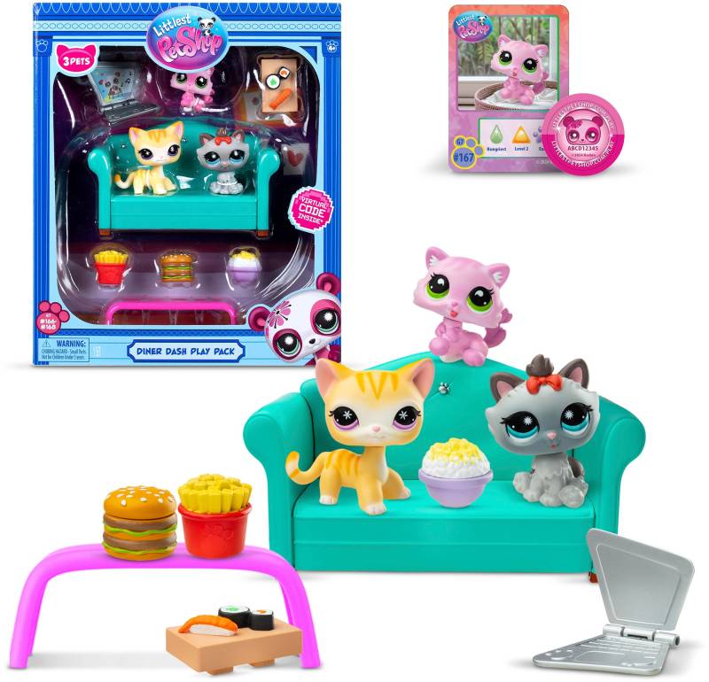 Littlest Pet Shop Diner Dash Spielset von Little Live Pets