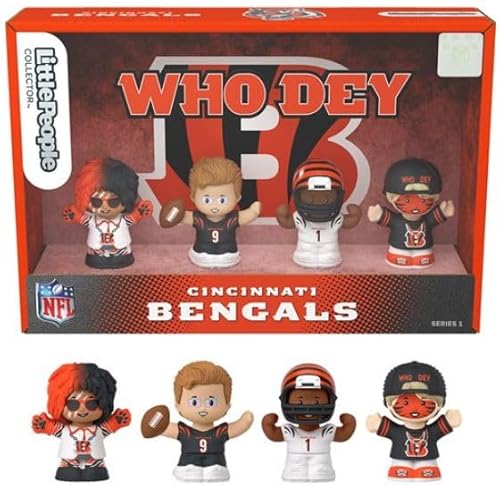 Little People Cincinnati Bengals NFL Collector Figure Set von Little People