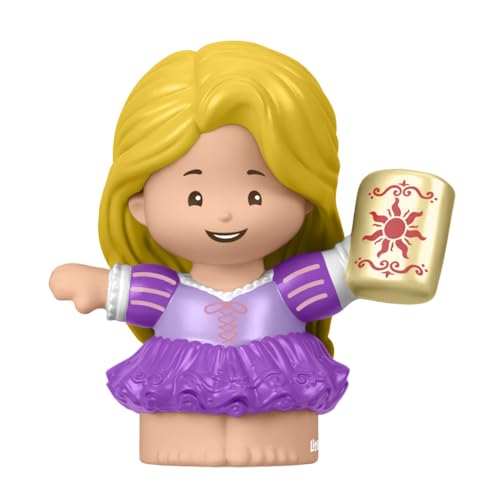 Little People Ersatzteil für Fisher-Price sprechendes Schloss Puppenhaus Spielset - Ersatz Prinzessin Rapunzel Figur hält eine Laterne von Little People