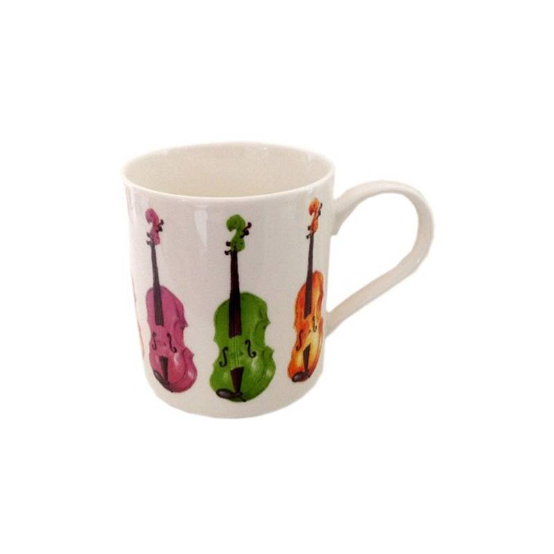 Little Snoring Fine China Mug - Allegro - Violin Kaffeetasse von Little Snoring