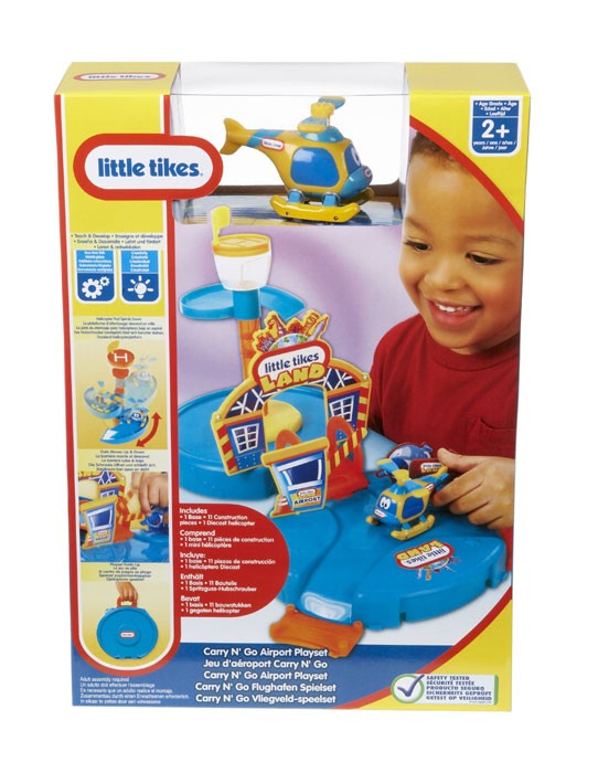 Die-Cast Spielset Sortiment, Schrottplatz, Bauernhof, Flughafen und Safari von Little Tikes