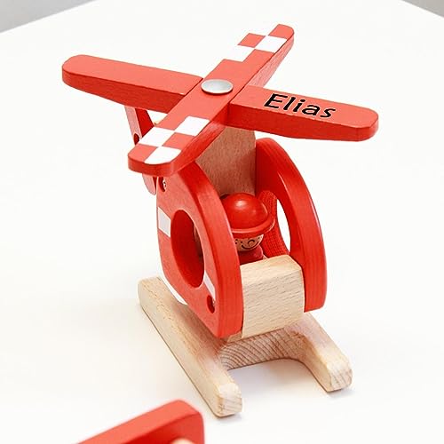 LittleStars Personalisierbarer Hubschrauber aus Holz LittleStars Personalisierbarer Hubschrauber aus Holz von LittleStars