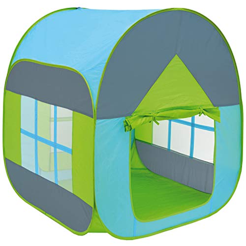 LittleTom Bällebad Kinderzelt für Drinnen & Draußen - 90x90x110 Bällebad Baby Spielecke Wohnzimmer Kinderspielplatz Indoor Spielplatz Zelt Deko Kinderzimmer Spielzeug Bällebad Indoor Spielgeräte von LittleTom