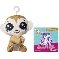 HASBRO E0135EU4 - E0346EU40 Littlest Pet Shop Klammertierchen aus Plüsch Monkeyford von Littlest Pet Shop