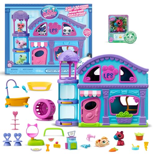 Littlest Pet Shop Spielset – LPS Gen 7, authentische Mystery-Figuren, Überraschungs-Sammel-Kinderspielzeug, Mädchen, Jungen, Kinder, Tweens ab 4 Jahren von Littlest Pet Shop