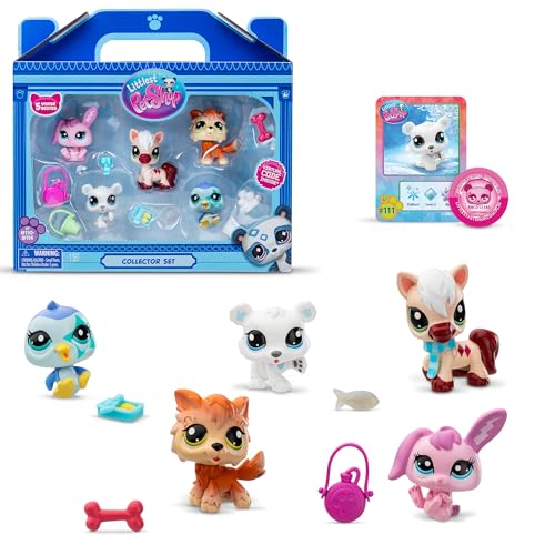 Littlest Pet Shop Winter-Thema, Sammler, 5er-Pack von Littlest Pet Shop