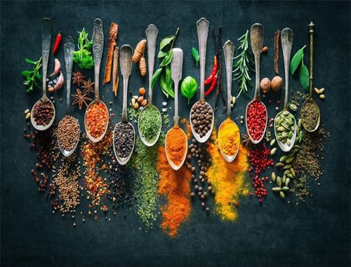 Puzzle 100 Teile EIN Herausforderndes Rätsel Pädagogisches Spielzeug Geschenke Klassische Küchengewürzlöffel Puzzles Für Erwachsene,Jigsaw Puzzle für Die Ganze Familie 40x28 cm Puzzle 100 Teile EIN Herausforderndes Rätsel Pädagogisches Spielzeug Geschenke Klassische Küchengewürzlöffel Puzzles Für Erwachsene,Jigsaw Puzzle für Die Ganze Familie 40x28 cm von Lituor