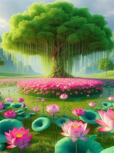 Puzzle 70 Teile EIN Herausforderndes Rätsel Pädagogisches Spielzeug Geschenke Klassische Grüner Baumlotus Puzzles Für Erwachsene,Jigsaw Puzzle für Die Ganze Familie 20x15 cm Puzzle 70 Teile EIN Herausforderndes Rätsel Pädagogisches Spielzeug Geschenke Klassische Grüner Baumlotus Puzzles Für Erwachsene,Jigsaw Puzzle für Die Ganze Familie 20x15 cm von Lituor