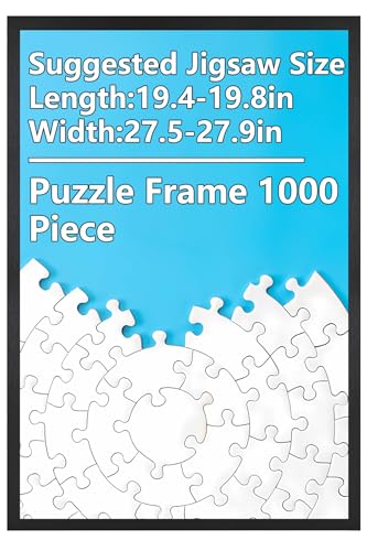 Puzzle mit Rahmen, 50,8 x 68,6 cm Puzzlerahmen, passen perfekt zusammen, Löwen-Puzzles für Erwachsene, 376 Teile, herausfordernde Familienaktivität, tolle Geschenkidee, Wandkunst-Dekor von Lituway