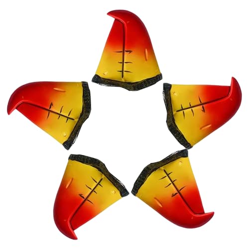 Liummrcy 5 PCs Vogelschnabelmaske Realistische lustige Schnämchen Nasenroman Vinyl -Papagei -Vogelmaske mit elastischem Gurt Dekorative Halloween -Requisiten für Party, Kostüm, Cosplay, Halloween von Liummrcy