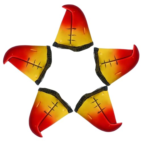 Liummrcy 5 PCs Vogelschnabelmaske Realistische lustige Schnämchen Nasenroman Vinyl -Papagei -Vogelmaske mit elastischem Gurt Dekorative Halloween -Requisiten für Party, Kostüm, Cosplay, Spielzeug. von Liummrcy