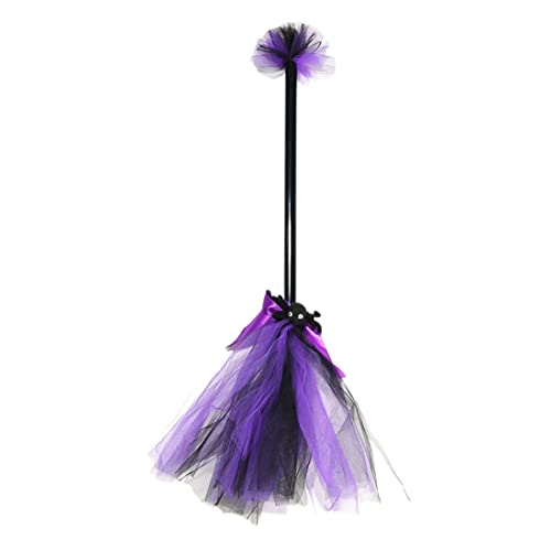 Liummrcy Halloween Kids Kleinkinder, Hexenbesen Kostümzubehör Wicked Hexe Flych Broomstick Tanz Kostüm Requisiten Accessoires Dress Up Besen von Liummrcy